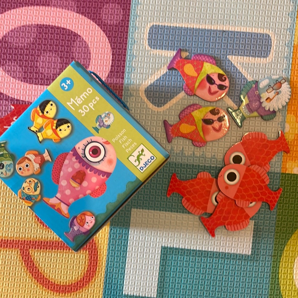 Djeco Memo game - Fish